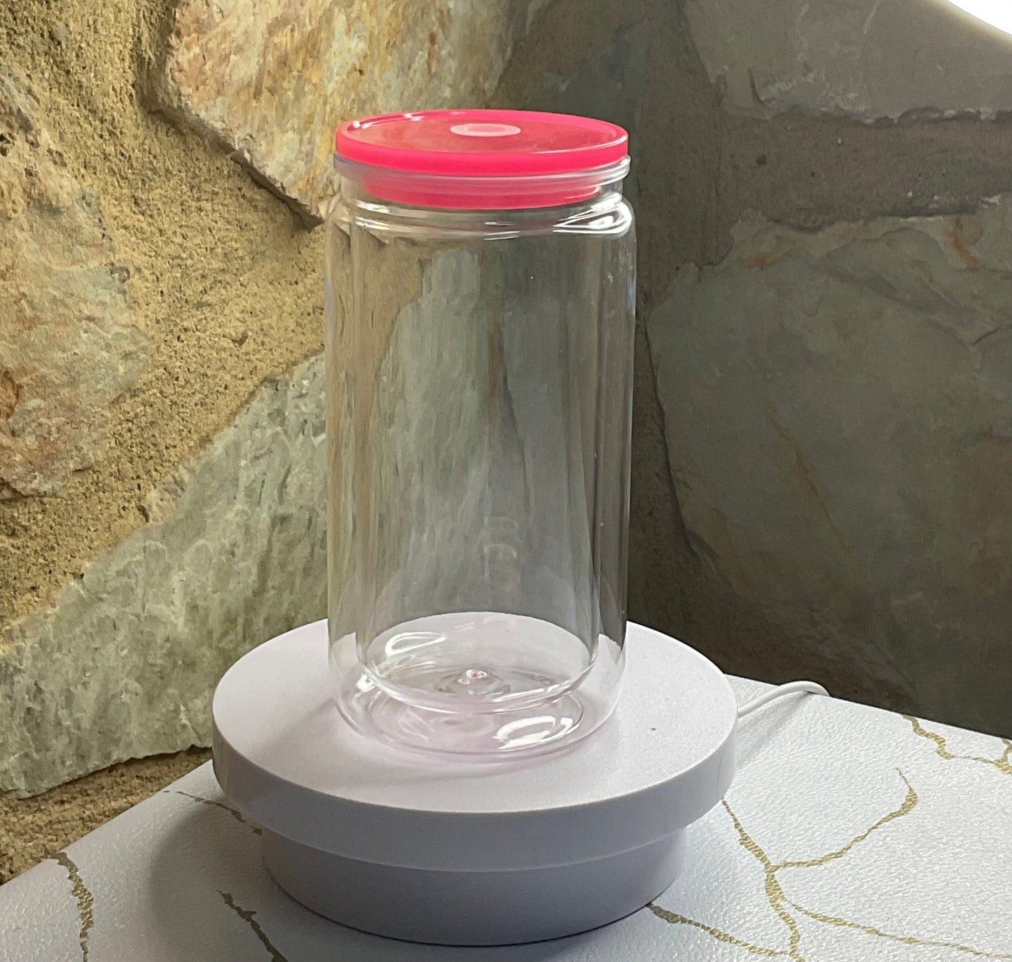 16oz Snowglobe Tumbler