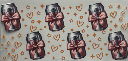 Diet Coke - Bows & Hearts