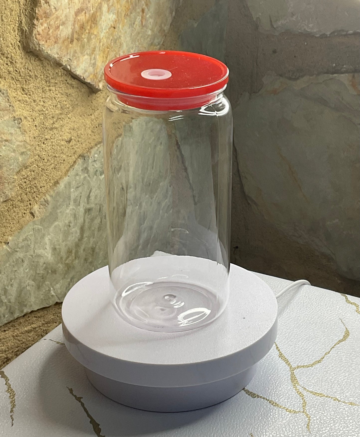 16oz Clear Acrylic Tumbler